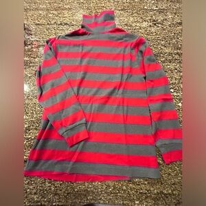 Women’s Gap 100% Cotton Striped Turtleneck Shirt, Small